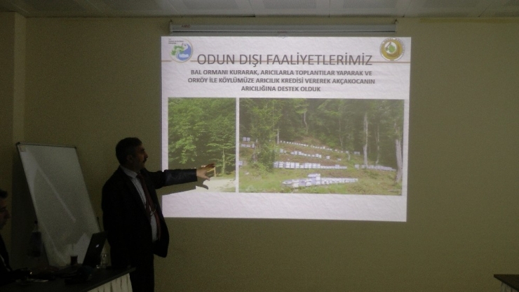 Akçakoca Orman İşletme Müdürlüğü 2017 Faaliyetlerini Anlattı