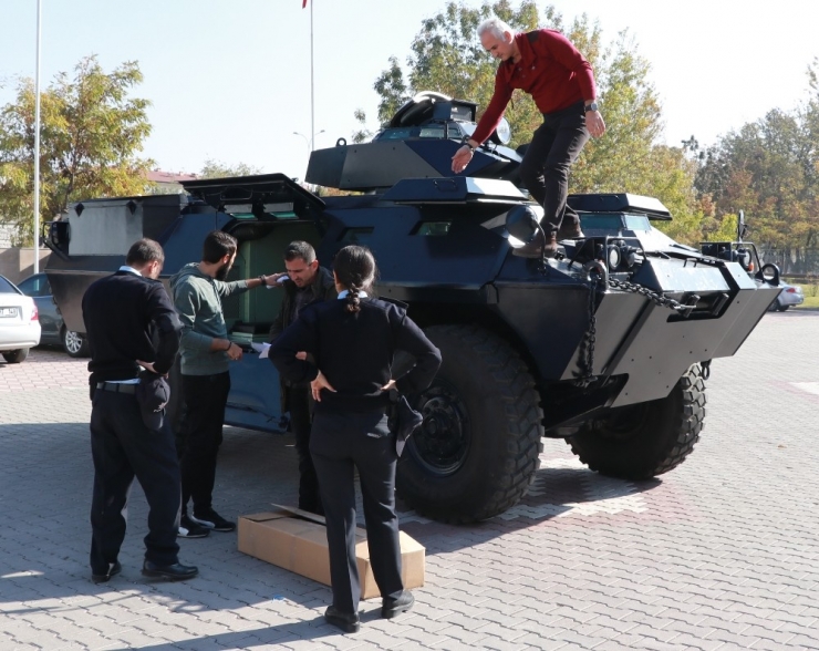 Aksaray Emniyetine Dragon Panzer Desteği