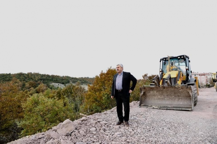 Başkan Baran, İlimtepe’de İncelemeler Yaptı