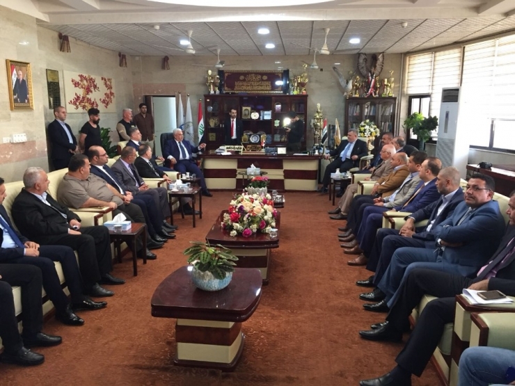 Irak Meclisi Milletvekilleri Kerkük Üniversitesini Ziyaret Etti