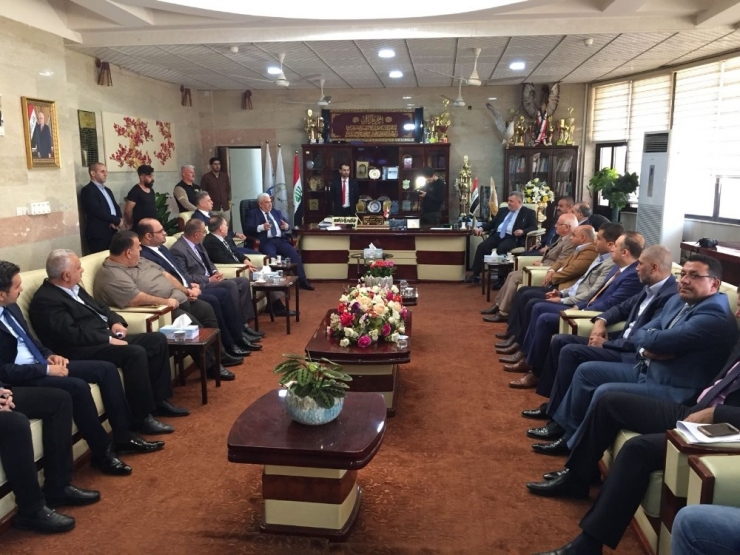 Irak Meclisi Milletvekilleri Kerkük Üniversitesini Ziyaret Etti