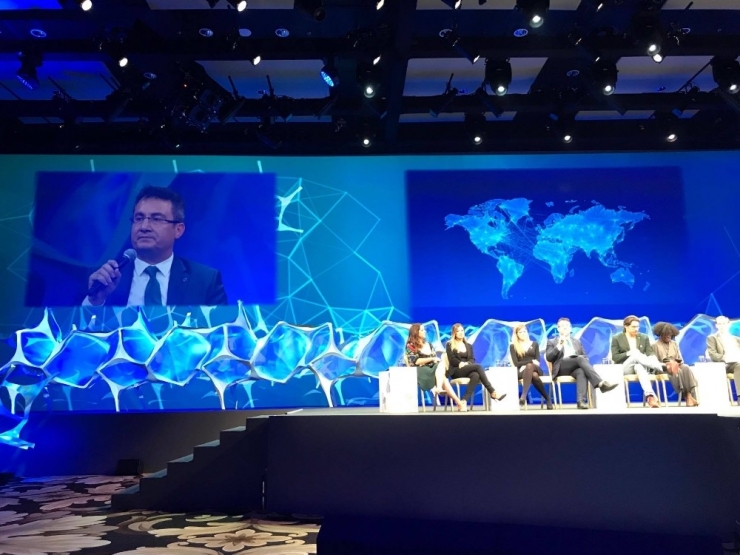 Agü Rektör Yardımcısı Prof. Dr. Yusuf Baran Dünya Bilim Forumu’nda Konuşma Yaptı