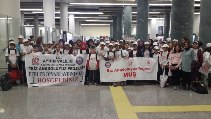 Muşlu Öğrenciler Aydın’ı Gezdi