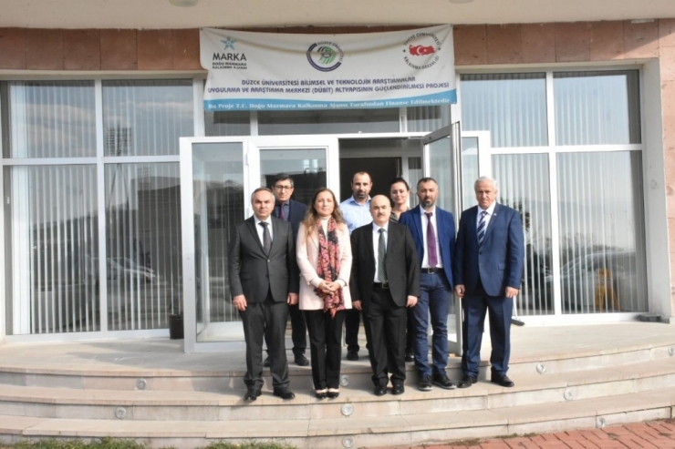 Üniversitedeki Yatırımlar İncelendi