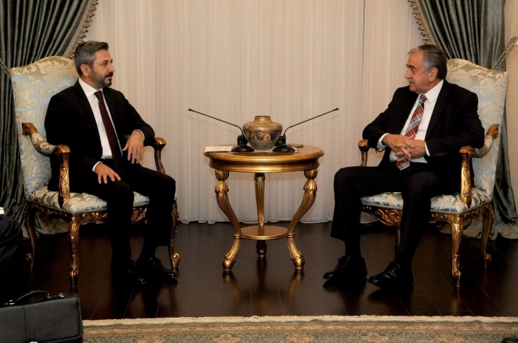 Kktc Cumhurbaşkanı Akıncı, Tbmm Başkan Vekili Aydın’ı Kabul Etti