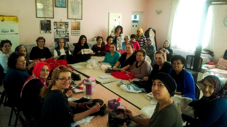 Burhaniye’de Tel Kırma Kursu