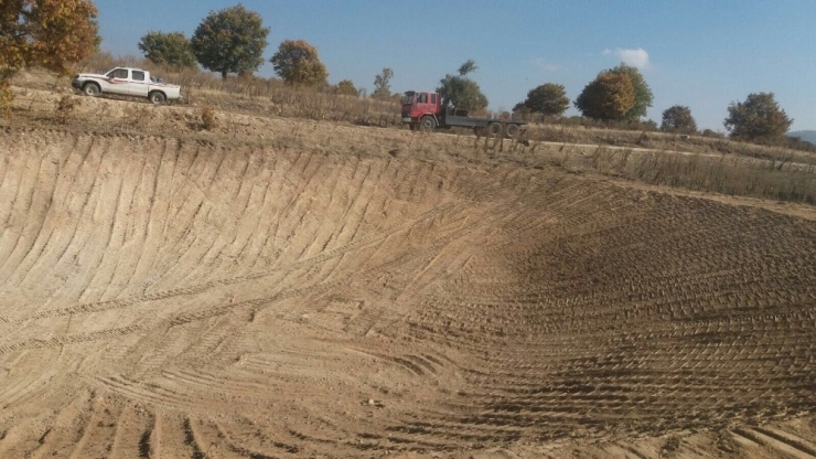 Selendi’ye Yapılacak 8 Göletin 6’sı Tamamlandı