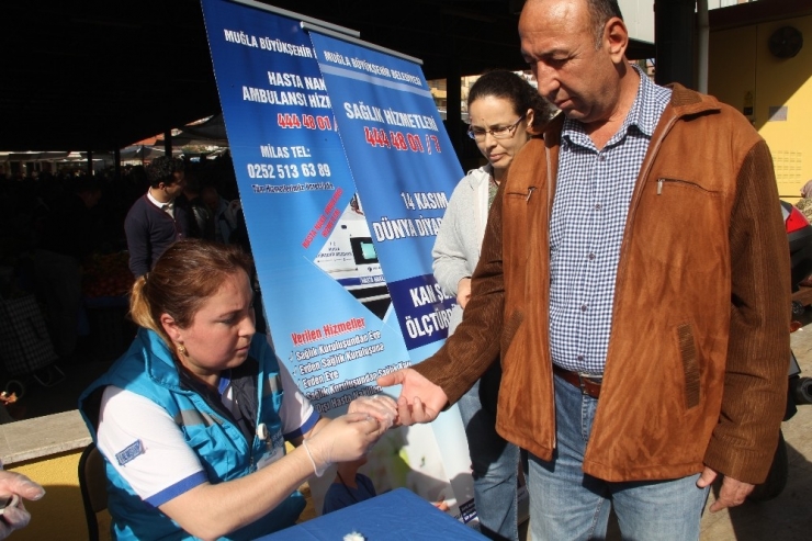 Milas’ta Diyabet Testine Yoğun İlgi