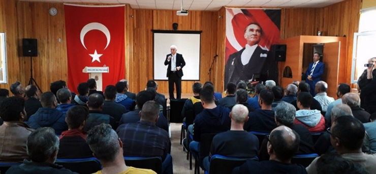 Açık Cezaevi Hükümlülerine Hatipoğlu’ndan Konferans