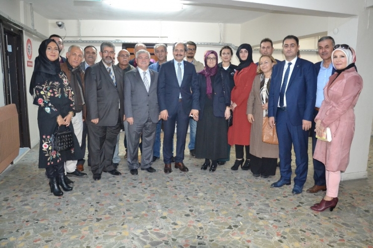 Ak Parti İl Başkanı Hasan Demiraslan, Türk Ocaklarını Ziyaret Etti