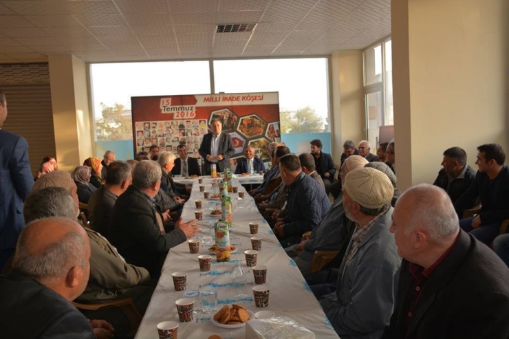 Osman Toprak’dan Nurdağı’nda "Hizmet" Toplantısı