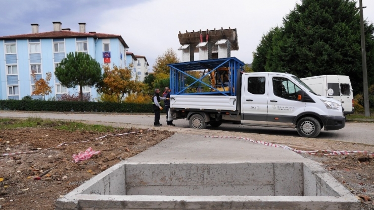 Başiskele’de Çöpler Yer Altına İniyor