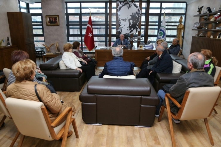 Başkan Kurt, Eski Genel Sekreterler İle Bir Araya Geldi