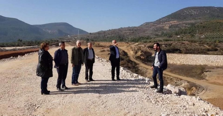 Başkan Yaman, Bayırköy Göletinde İncelemede Bulundu