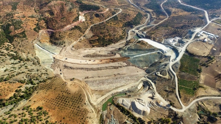 Yukarı Afrin Barajı Yapımı Sürüyor