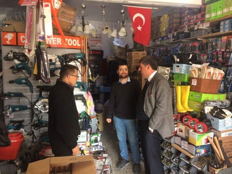 Belediye Başkanı Cankul’dan Esnaf Ziyareti