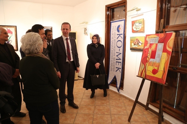Kocaeli’de Şiir Tadında Resim Sergisi