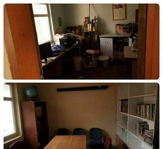 Depoydu, Kütüphaneye Çevirdiler