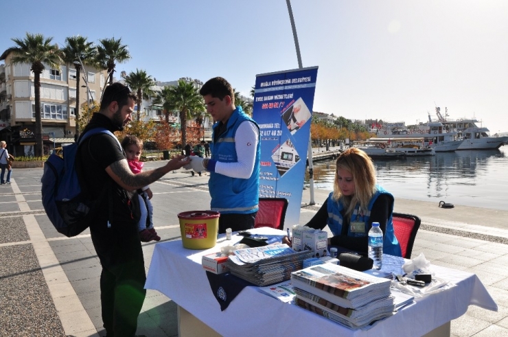 Marmaris’te Vatandaşlara Ücretsiz Diyabet Testi