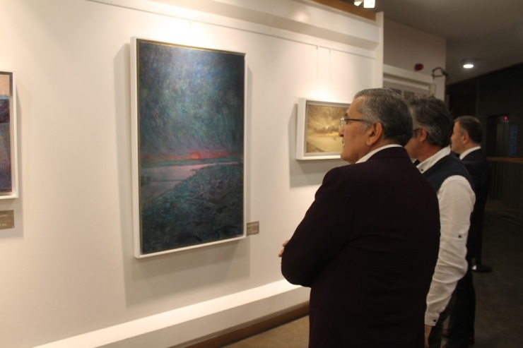 Zeytinburnu’nda ‘Bakış 1’ Resim Sergisine Yoğun İlgi