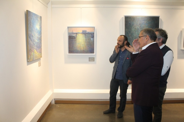 Zeytinburnu’nda ‘Bakış 1’ Resim Sergisine Yoğun İlgi