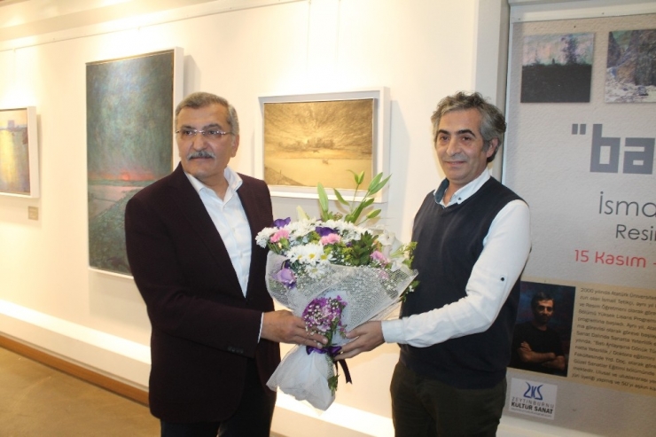 Zeytinburnu’nda ‘Bakış 1’ Resim Sergisine Yoğun İlgi