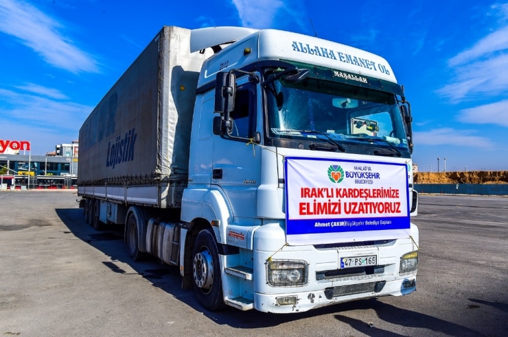 Büyükşehir’den Iraklı Depremzedelere Yardım