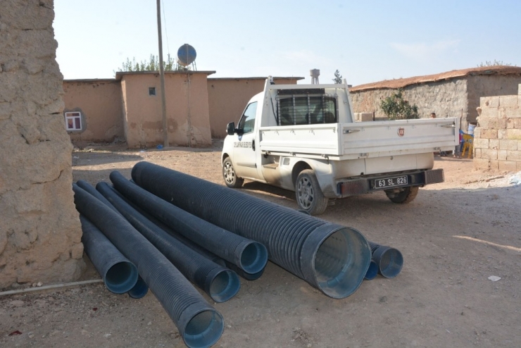 İçme Su Şebekesi Ve Temizlik Çalışması Başladı