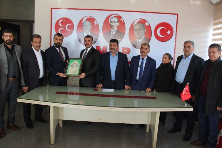 Mathap’dan Mhp İl Başkanı Avşar’a Hayırlı Olsun