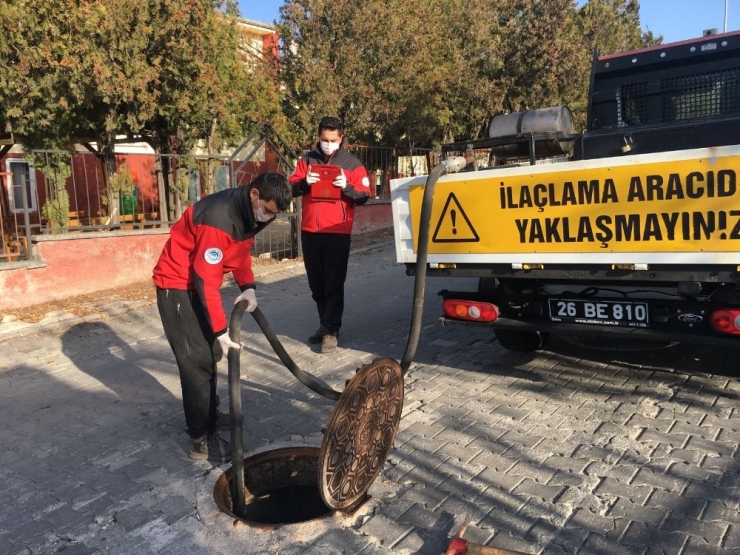 Odunpazarı’nda Sistemli İlaçlama