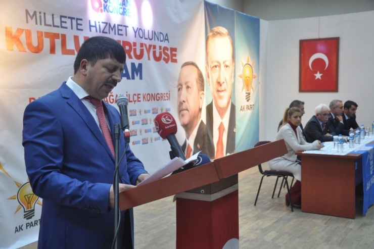 Ak Parti Pasinler İlçe Başkanlığına Hanifi Timurlenk Seçildi