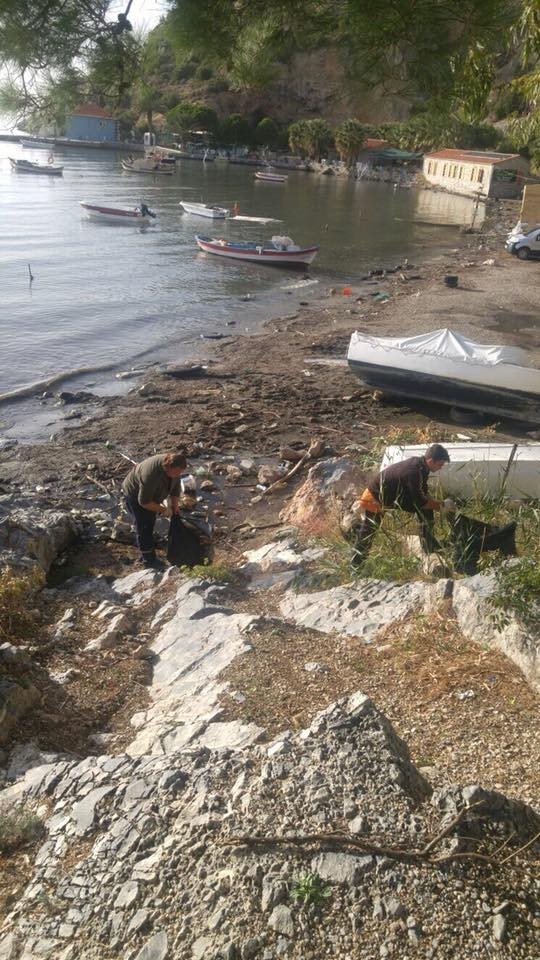 Kuşadası Dilek Yarımadası Milli Parkı’nda Çevre Temizliği Yapıldı