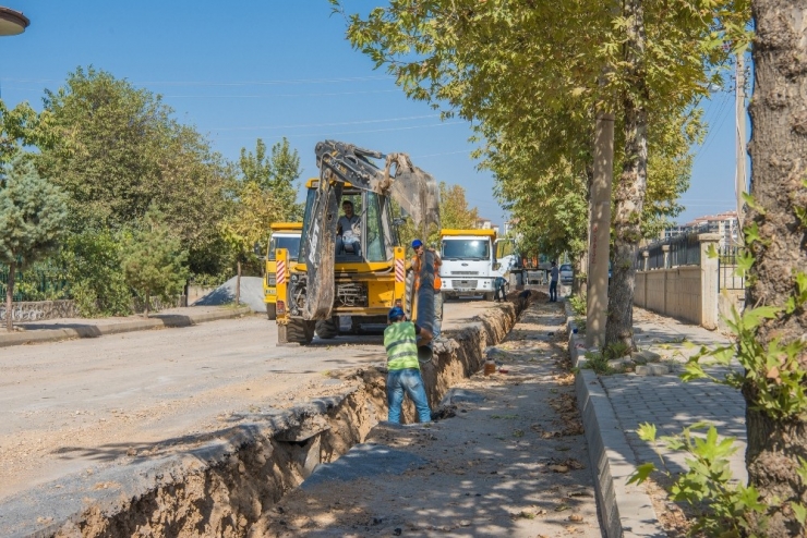 Maski Yakınca-bostanbaşı Mahallesindeki İçme Suyu Çalışmalarında Sona Yaklaştı