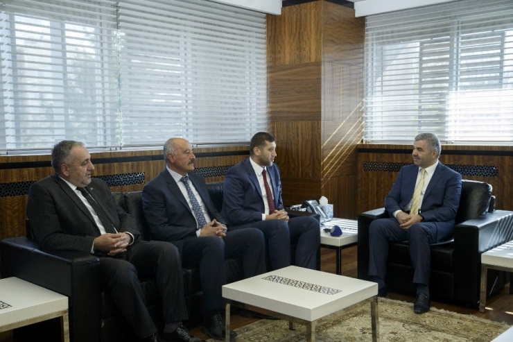 Başkan Çelik, Mhp İl Başkanı Ersoy Ve Mhp’nin Meclis Grubu İle Görüştü