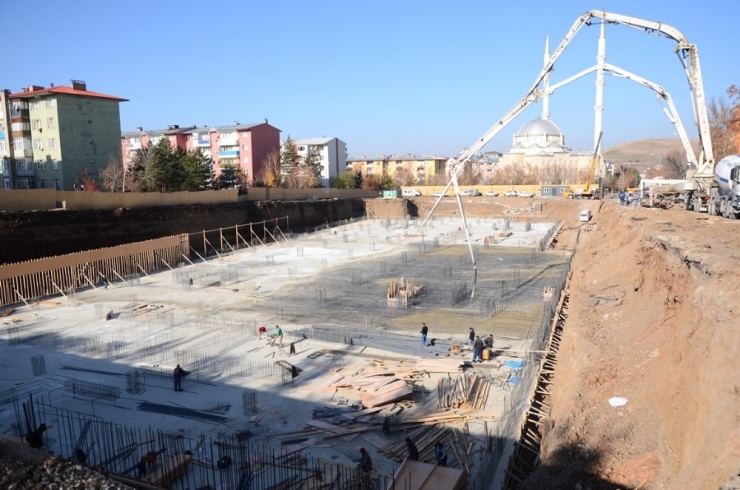 Palandöken Belediyesi Nikâh Sarayının Temellini Sağlam Attı