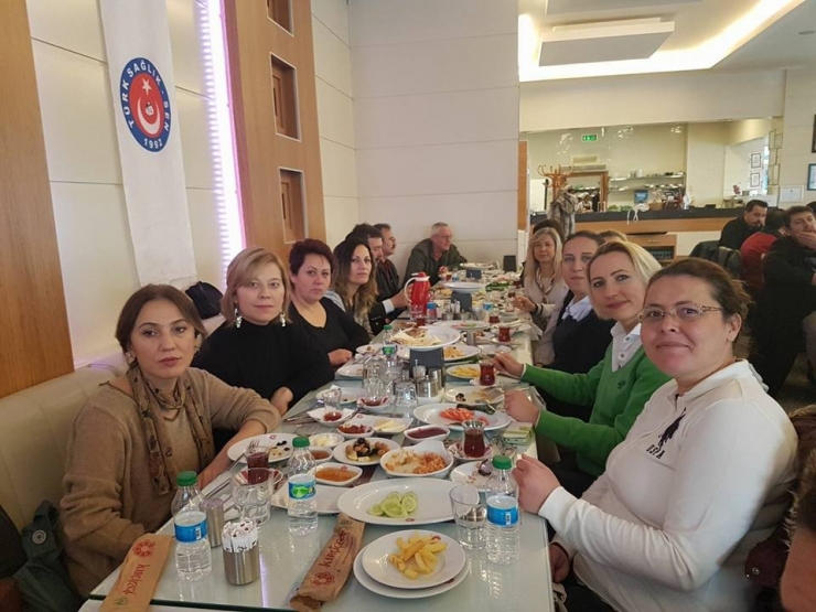 Türk Sağlık - Sen Eskişehir Şubesi Delegeleri Kahvaltıda Buluştular