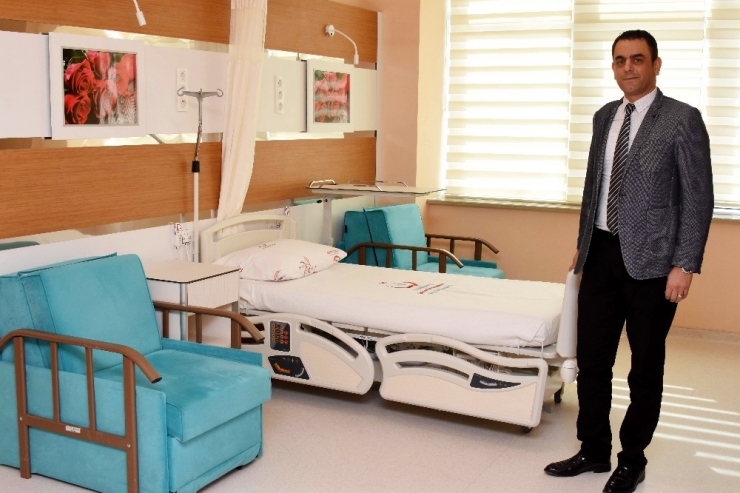 Yeni Çanakkale Devlet Hastanesi 5 Yıldızlı Otel Konforunda