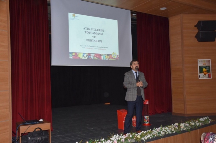 Atık Pil Toplama Eğitimi Verildi