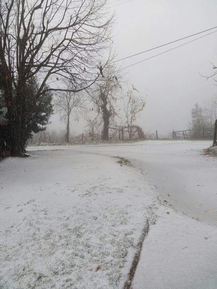 Gümeli’ye Mevsimin İlk Karı Düştü