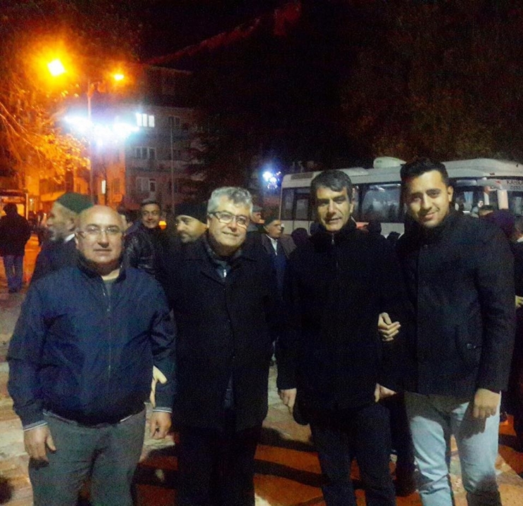 Hacılar Dualarla Uğurlandı