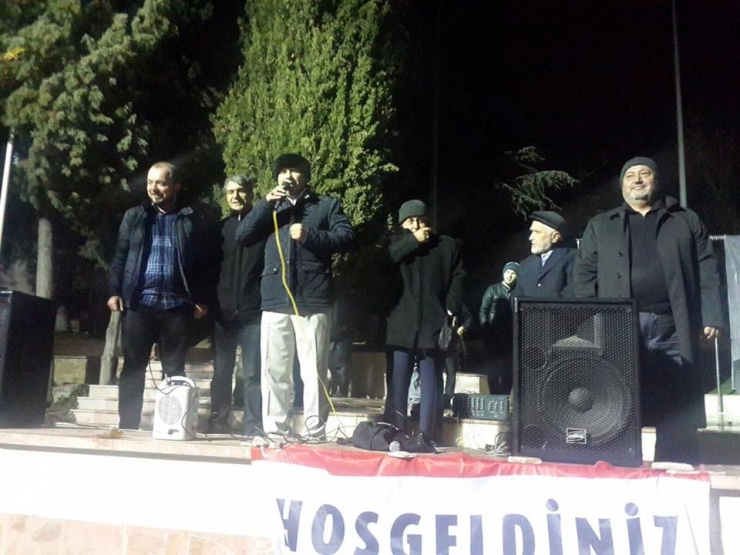 Hacılar Dualarla Uğurlandı