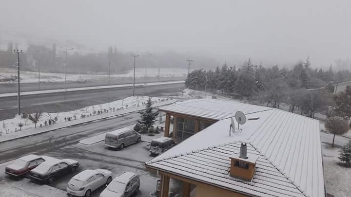Kırşehir’de Soğuk Hava Kendini Hissettirdi