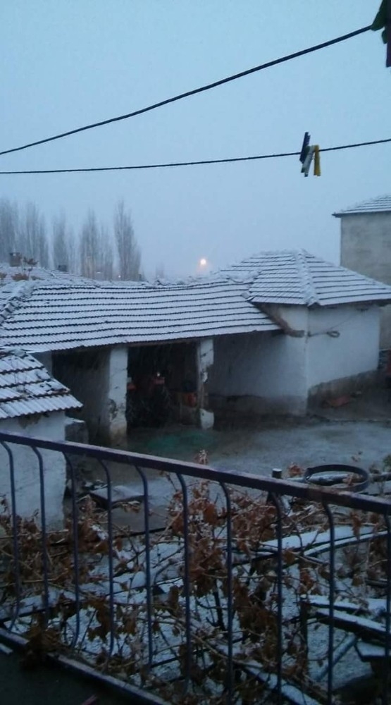 Kırşehir’de Soğuk Hava Kendini Hissettirdi