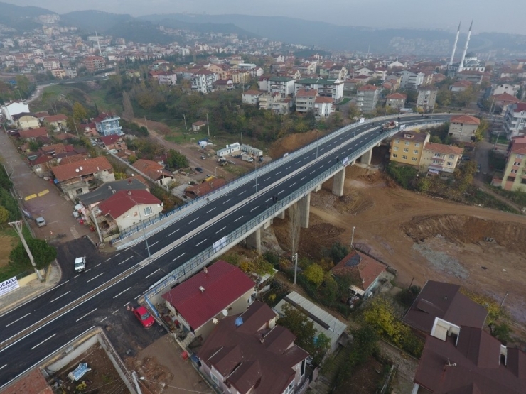 Alternatif Yol’un İkinci Viyadüğü De Tamamlandı