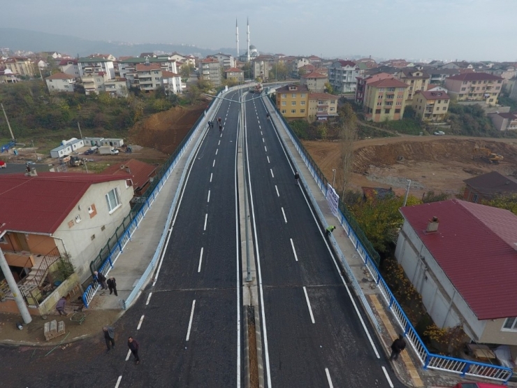 Alternatif Yol’un İkinci Viyadüğü De Tamamlandı