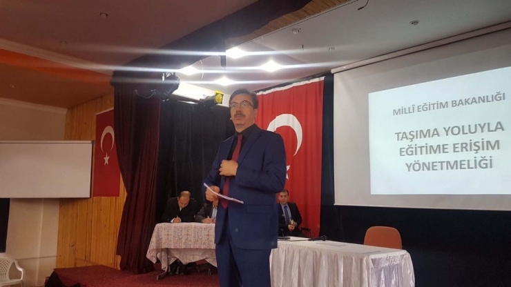 Servis Sürücülerine Yeni Yönetmelik Anlatıldı