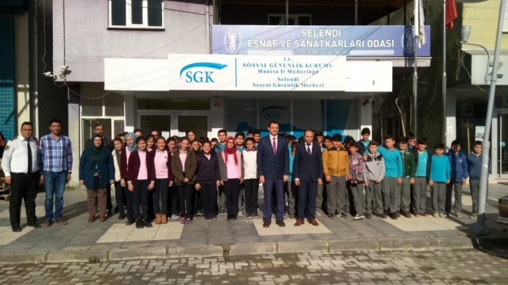 Selendi’de Öğrenciler Sgk’yı Tanıdı