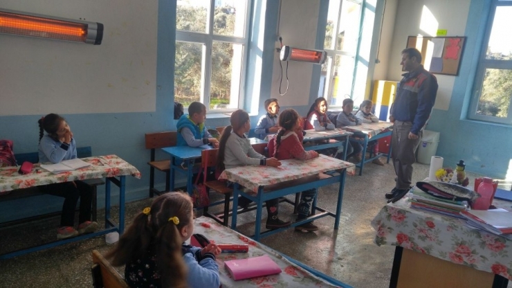 Öğrenciler Trafik Kurallarını Jandarmadan Öğrendi