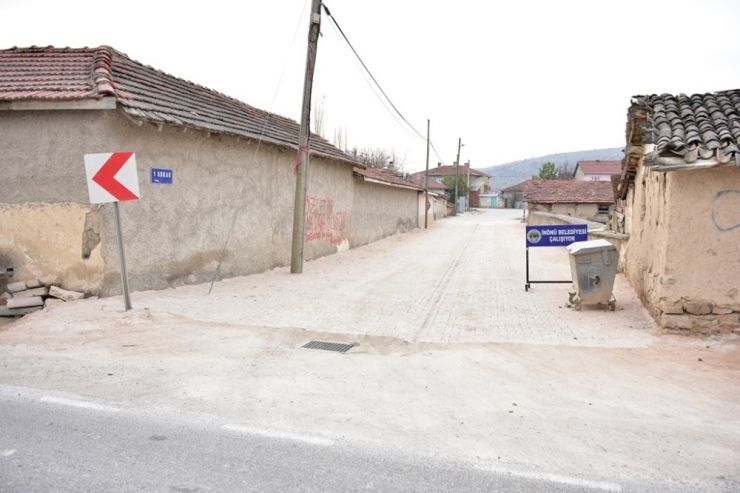 Oklubal Mahallesindeki Kilit Taşı Döşeme Çalışması Tamamlandı