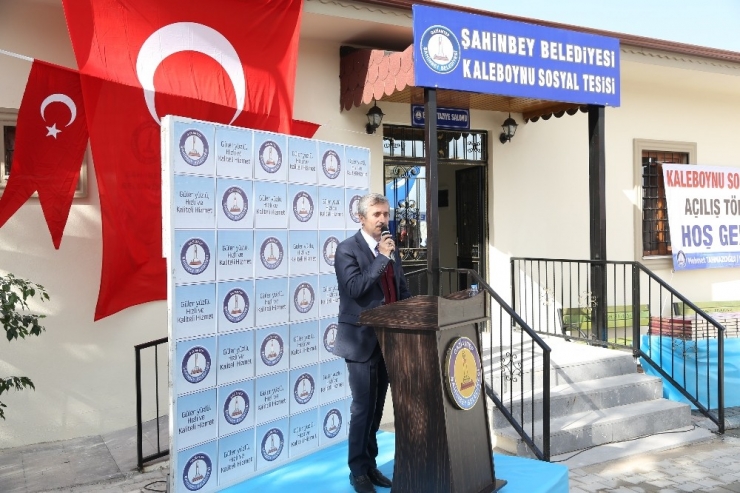 Şahinbey Belediyesi’nin Sosyal Tesis Ağı Büyüyor